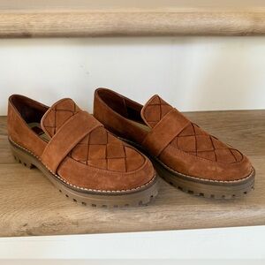 Dolce Vita Aubree woven loafers platform 7.5